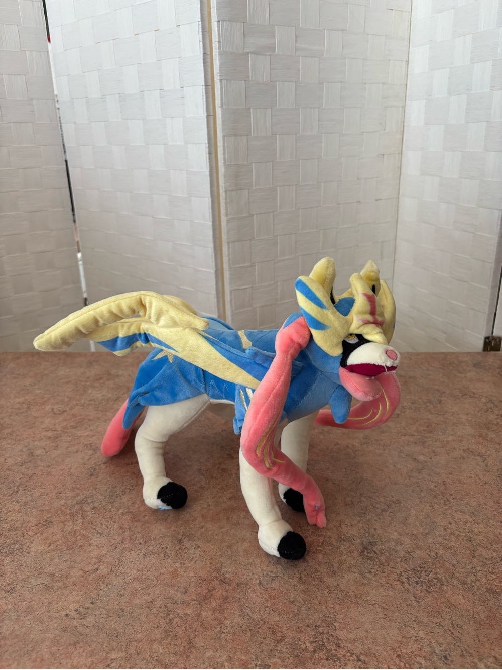 13.5 inch Zacian Poke Plush 2019- pokemon center original